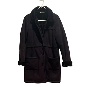Elegant Black Teddy Jacket